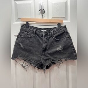 Forever 21 black Jean shorts